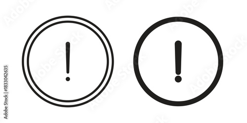 Warning icon silhouette abstract design. vector clipart designs