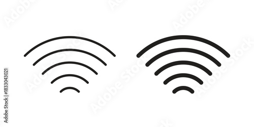 Wifi Signal icon silhouette abstract design. vector clipart designs