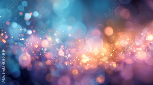 Soft Pastel Bokeh Lights Gradient Background – Perfect for beauty, cosmetics, wedding, Instagram, feminine branding