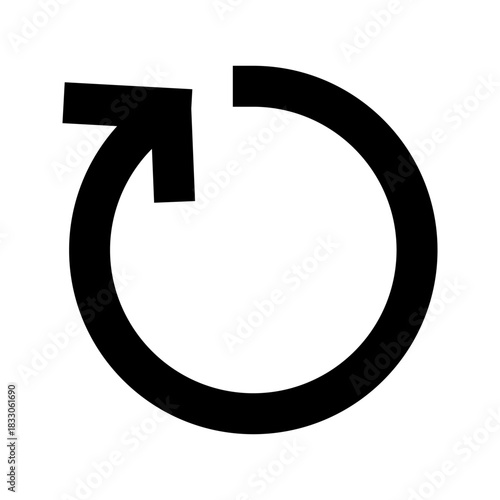  icon restart graphic illustration icon vector