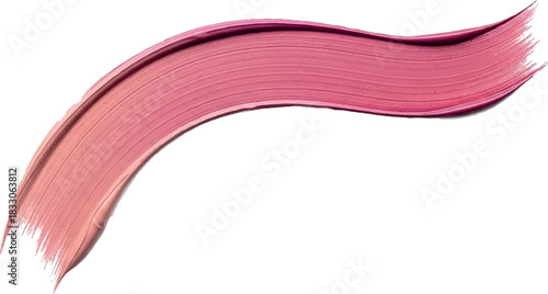 Pink Cosmetic Swatch A Textured Stroke of Beauty.