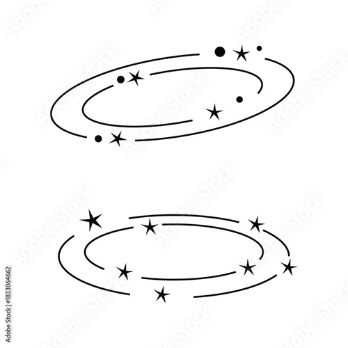 Dizziness lines sign icon design vector