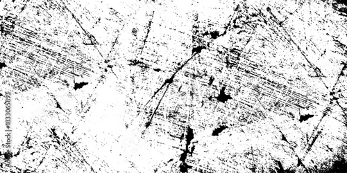 White, black dust overlay distress grungy grain, noise effect paint wall. small particles of debris and dust. crack and scratch dust paint concrete wall. subtle halftone grunge urban texture vector.