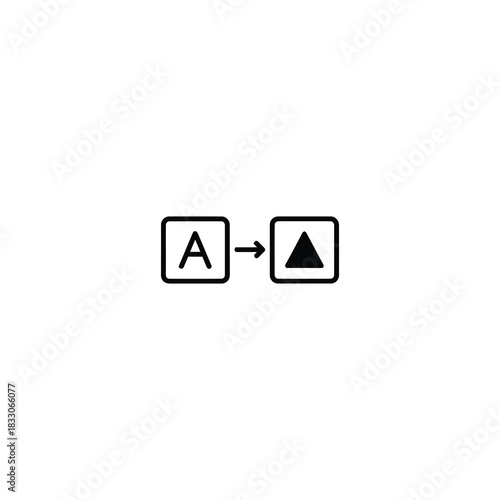 AI Language Translation Icon