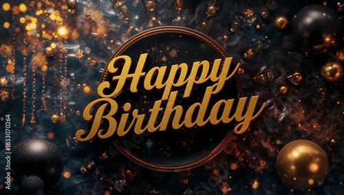 Celebrate a Joyful Birthday With Sparkling Decorations and Festive Colors