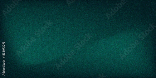 Dark green blue grainy gradient background, black backdrop, noise texture