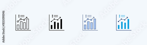 Metric Multiple Icon Illustration Vector