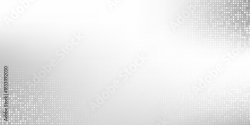 Modern mesh dot foil background with metal mirror texture. Chrome gradient surface modern