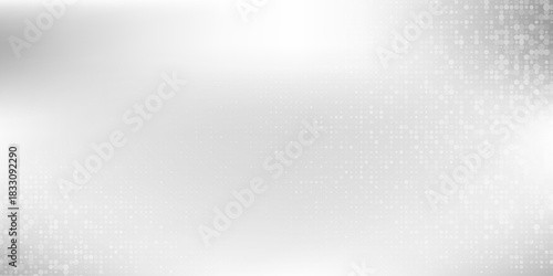 Vector dot abstract mesh foil background with metal mirror texture. Chrome gradient surface art simple modern vector