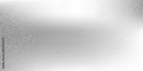 Dotted abstract mesh foil background with metal mirror texture. Chrome gradient surface modern abstract