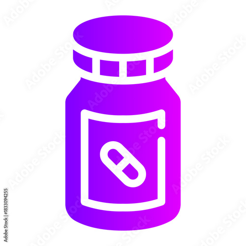 medicine gradient icon