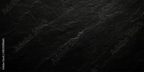 Abstract dark grunge texture pattern on old black and white paper material surface