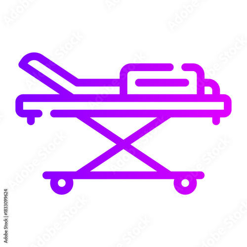 stretcher gradient icon