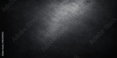 Dark metal texture background with grunge pattern and old grey surface