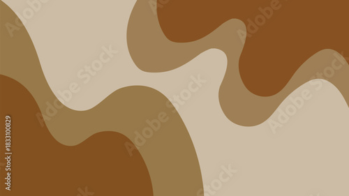 Seamless vector pattern illustration of chocolate and coffee design background