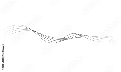 musical staff wavy abstract gradient blank black floating