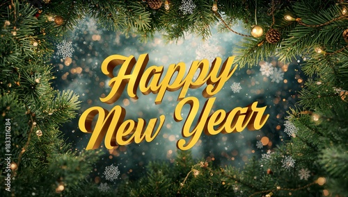 Celebrate the Joy and Warmth of the New Year With Festive Decorations and Bright Colors