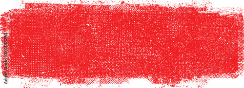 Red Stamp Speckled Texture . Distress Grunge background . Scratch, Grain, Noise, grange stamp . Black Spray Blot of Ink.Place texture Over any Object to Create Grungy Effect .abstract vector. 