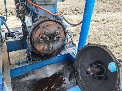 Maintenance engineering check and rectify dosing pump for water treatment plant. 