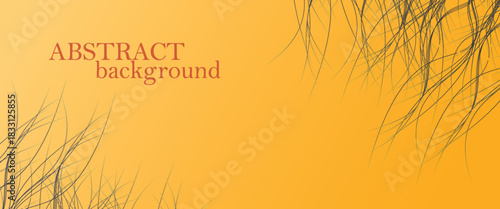 Abstract orange yellow gradient background. Creates a soft, artistic, and modern design.