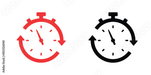 Clock / Timer / Duration Icon icon set