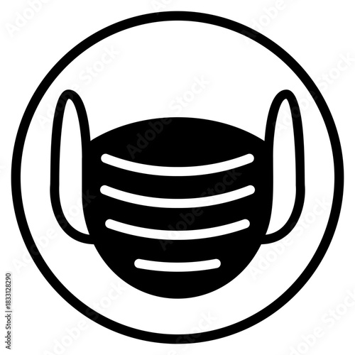 mask glyph icon