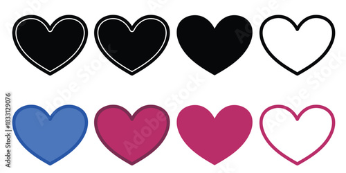 love icon vector
