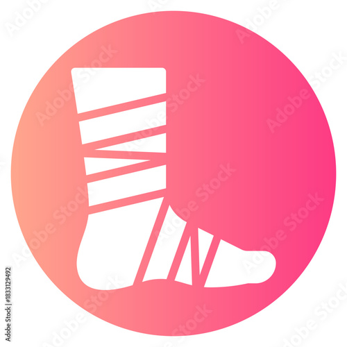 injury gradient icon