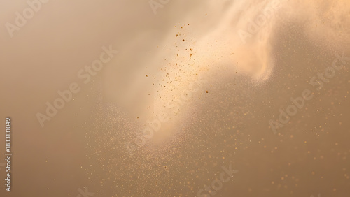 Wallpaper Mural Floating Cinnamon Dust. Perfect for: Bakery branding, dessert blogs, holiday promotions Torontodigital.ca