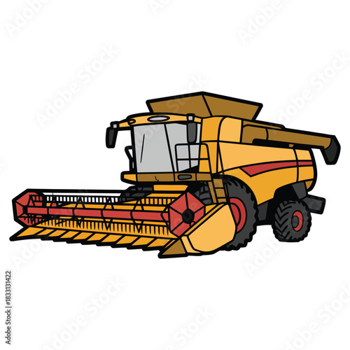 combine harvester combine harvester