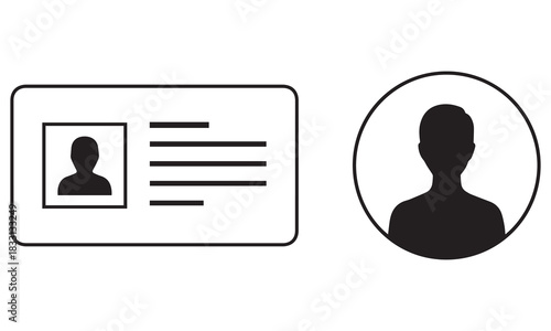 Professional Avatar & Blank Profile Icons | User ID, Login, and Verified Icon Set