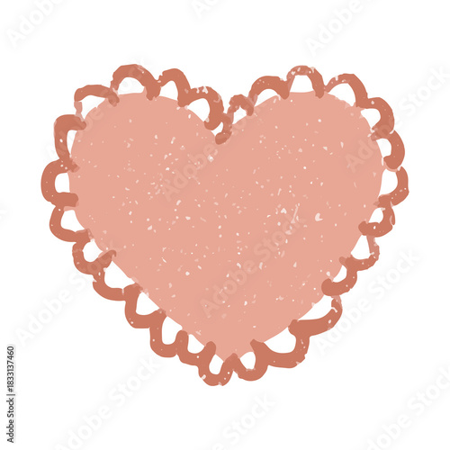 Cute hand drawn heart illustrations in soft pastel colors. Playful love doodles perfect for Valentine’s Day, romantic designs, stickers, cards, and social media graphics.