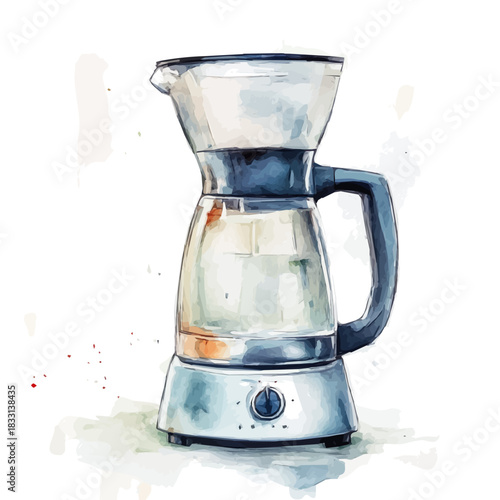 An Elegant blender painting design collection, Hand-painted watercolor style, vectorized, vector set available in EPS, Simple design, EPS format set, watercolor painting