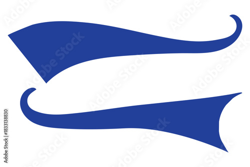 Swoosh and swash tails. Swooshes text tail for baseball design. Sports swash underline shapes in retro style. Swish typography font element for athletics, baseball, football.