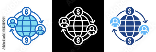 Worldwide Trade triplestyle icon