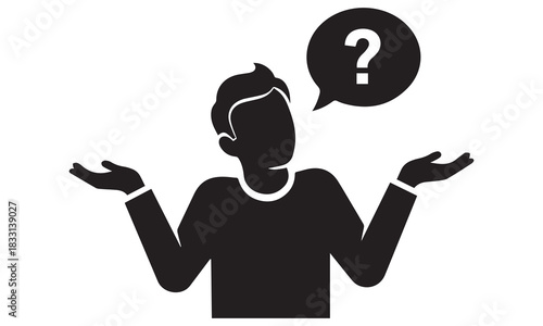 Premium User Icon Set: Profile Avatars, Business People, ID Cards, and Question Mark Graphics