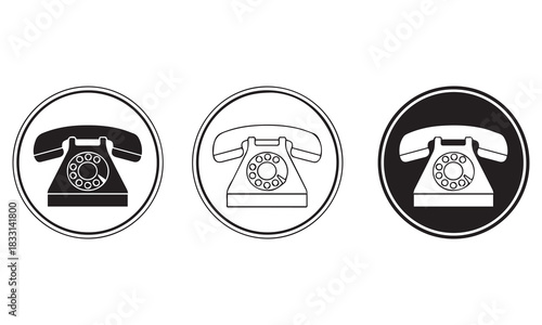 Contact & User Icons Bundle: Phone, Mail, Location, Profile Avatars, and Business People