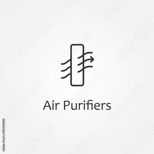 air purifiers icon symbol illustration vector eps10 logo template design pattern seamless bright minimal design flat design realistic style simple design modern design