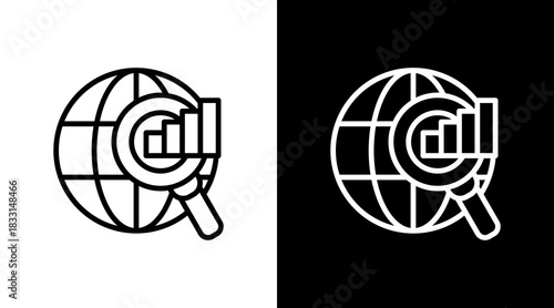 Global Insight With Icon Set Design