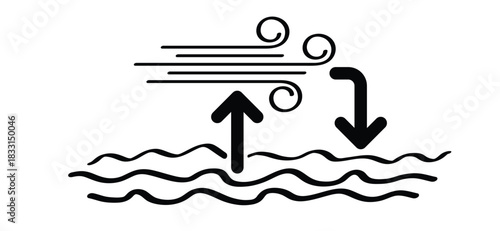 Flying drone with a camera, eyes icon. Unmanned aerial vehicles. Modern FPV drones. Radio-controlled aircraft. For filming, security, and espionage. Drone photographs or views the environment.