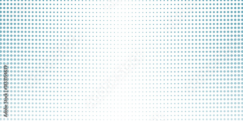 Abstract technology with blue dots pattern on gradients blue background. vector illustration