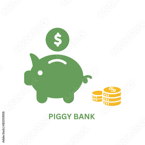 Money, Cash, Coins, and Dollar Bills Floating Seamlessly on Transparent Background. Ideal for Finance, Wealth, and Reward Concepts. 3D Cartoon Style. Vector Illustration