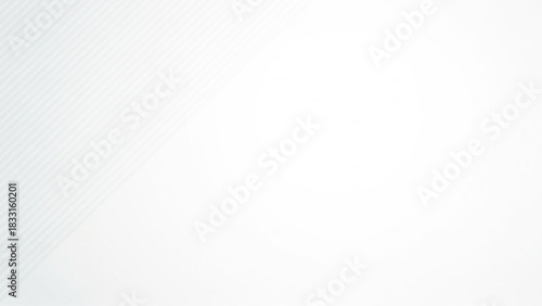 Minimal Abstract Background with Subtle Diagonal Stripes in Light Grey on White