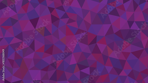 Abstract polygon background with violet and pink color palette digital design