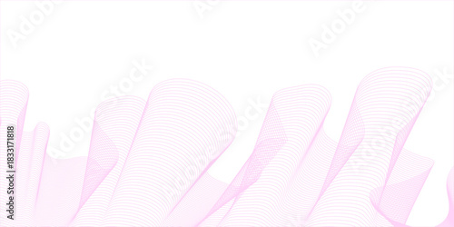 Pink heart shape vector illustration on a romantic Valentine's Day love concept background