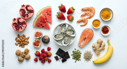 Sexual Wellness and Natural Aphrodisiac Foods Collection
