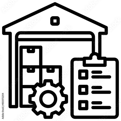 Inventory Management Icon