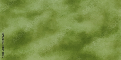 Abstract green fabric texture with an aged, worn, and retro surface pattern for a vintage design backdrop