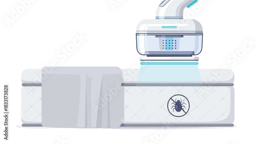 Get a clean and healthy sleep on your mattress with this modern bed bug remover appliance for a restful night and peace of mind
