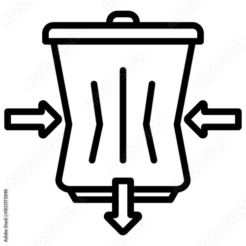 Waste Reduction Icon